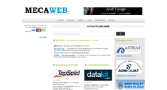 Desktop Screenshot of mecaweb.info